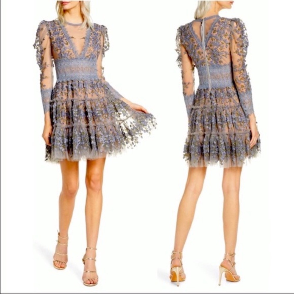 Bronx & Banco Megan v neck dress